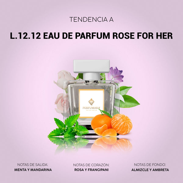 Tendencia a DL.12.12 Eau de Parfum Rose For Her