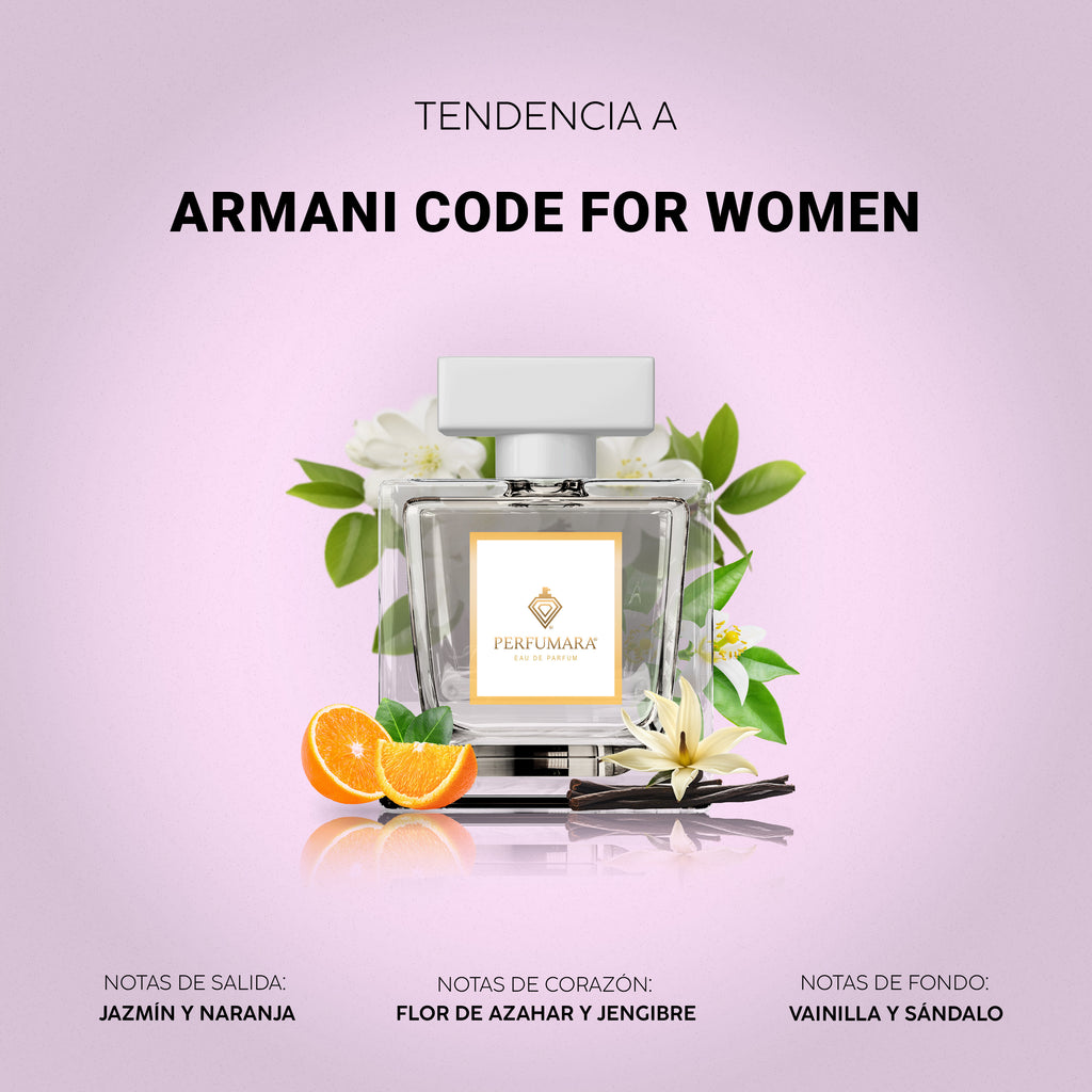 Tendencia a DArmani Code for Women