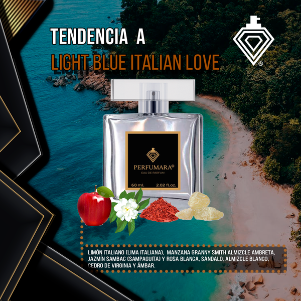 Tendencia a DLight Blue Italian Love
